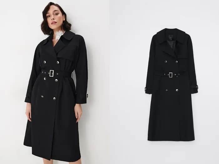 Stylizacje z czarnym trenczem damskim, które zachwycą każdego